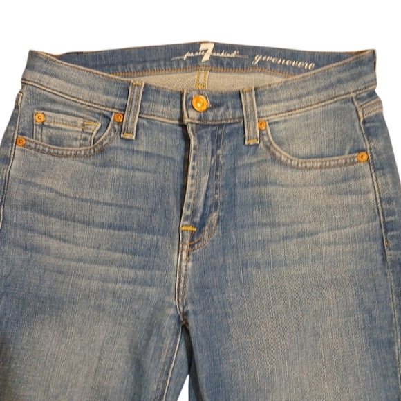 7 FOR ALL MANKIND Gwenevere Women's Skinny Jeans size 27 - Picture 3 of 8